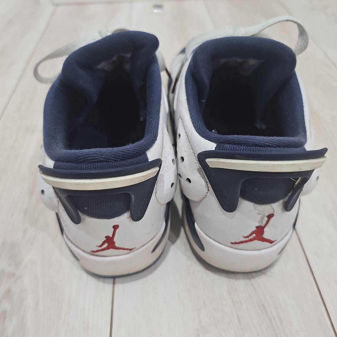 Air Jordan 6 ネイビー/ホワイト ゴルフシューズ