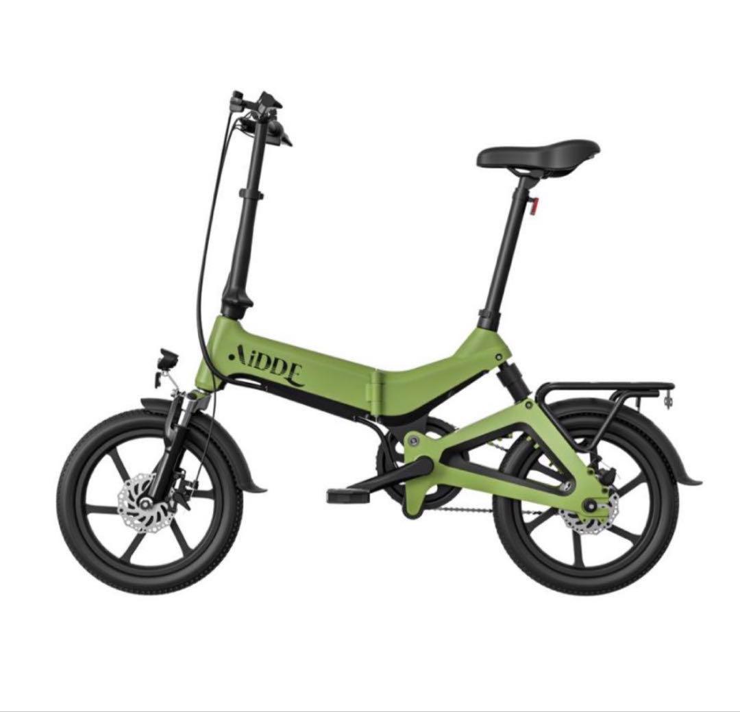 AiDDE 自転車 電動 A2 アイッデ カラー グリーン