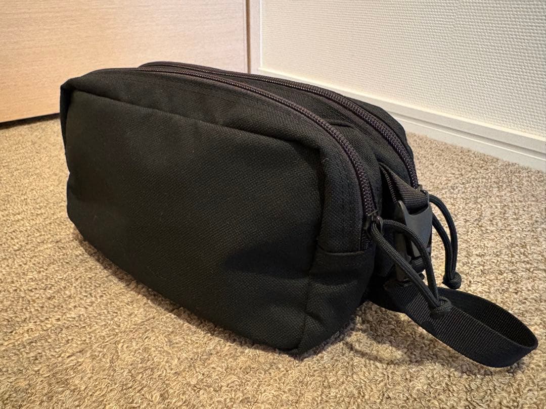 BRIEFING DOUBLE ZIP POUCH MW カートバッグ　ポーチ