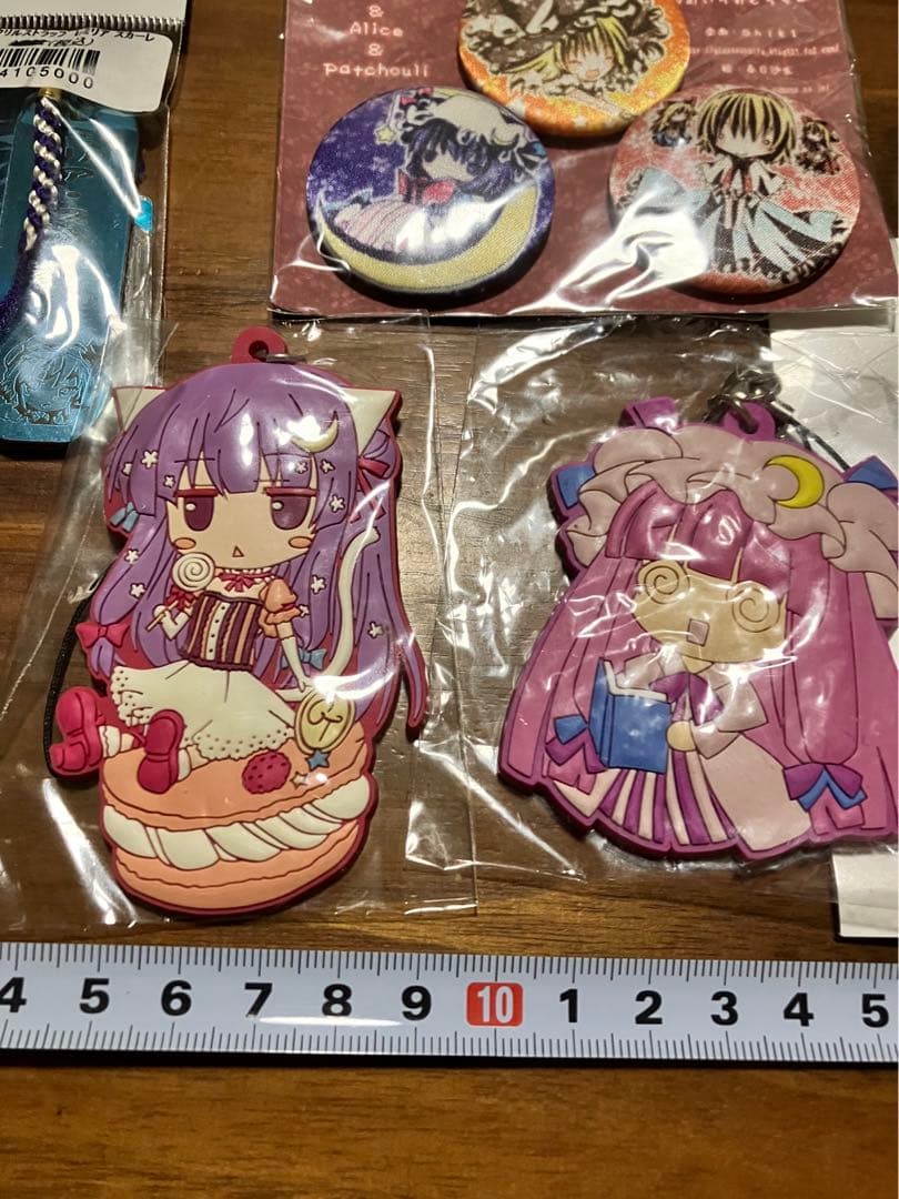 新品未使用　東方プロジェクト　グッズ　レミリア　缶バッチ　キーホルダー