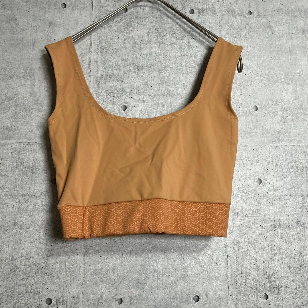 ヨガ・ピラティス TENN training wear set up orange S