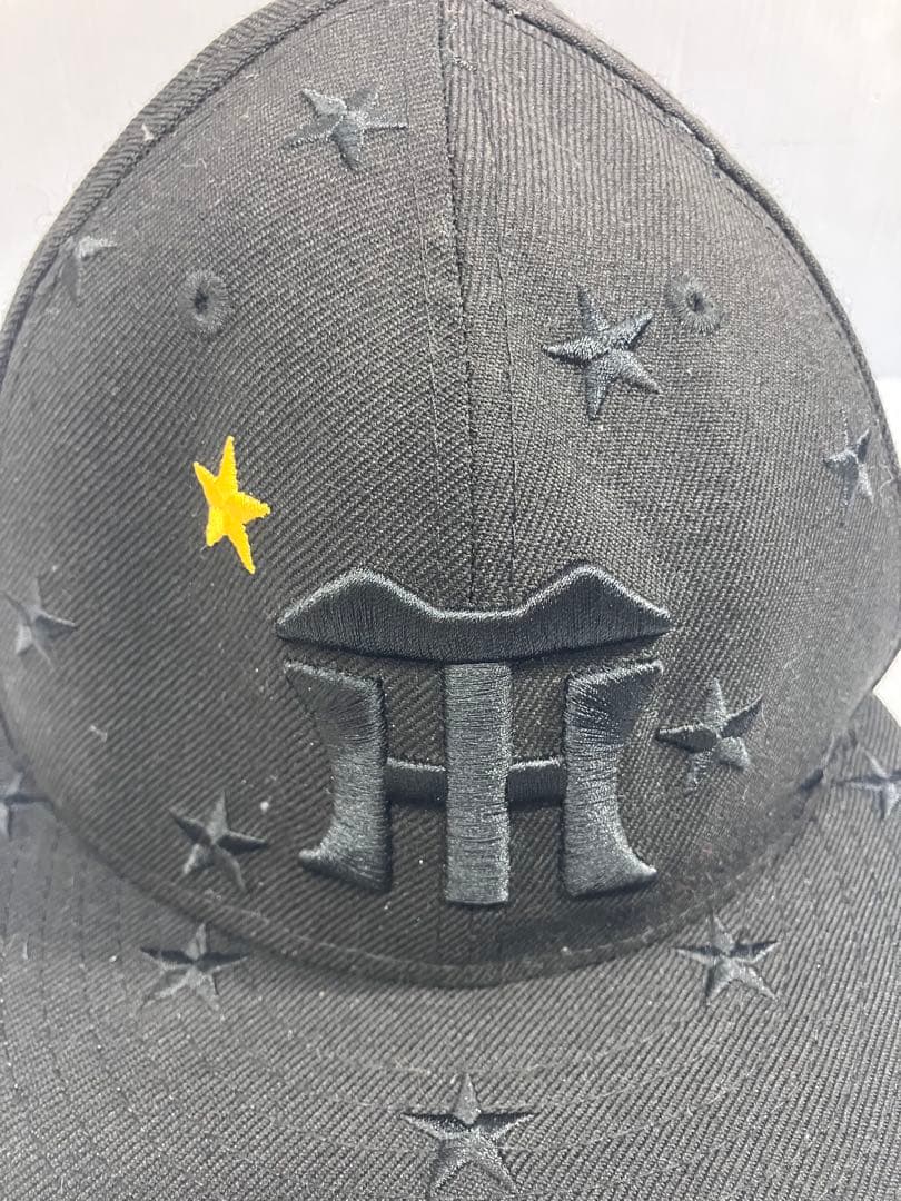 阪神タイガース × ニューエラ コラボキャップ スター柄 ブラック　保管品