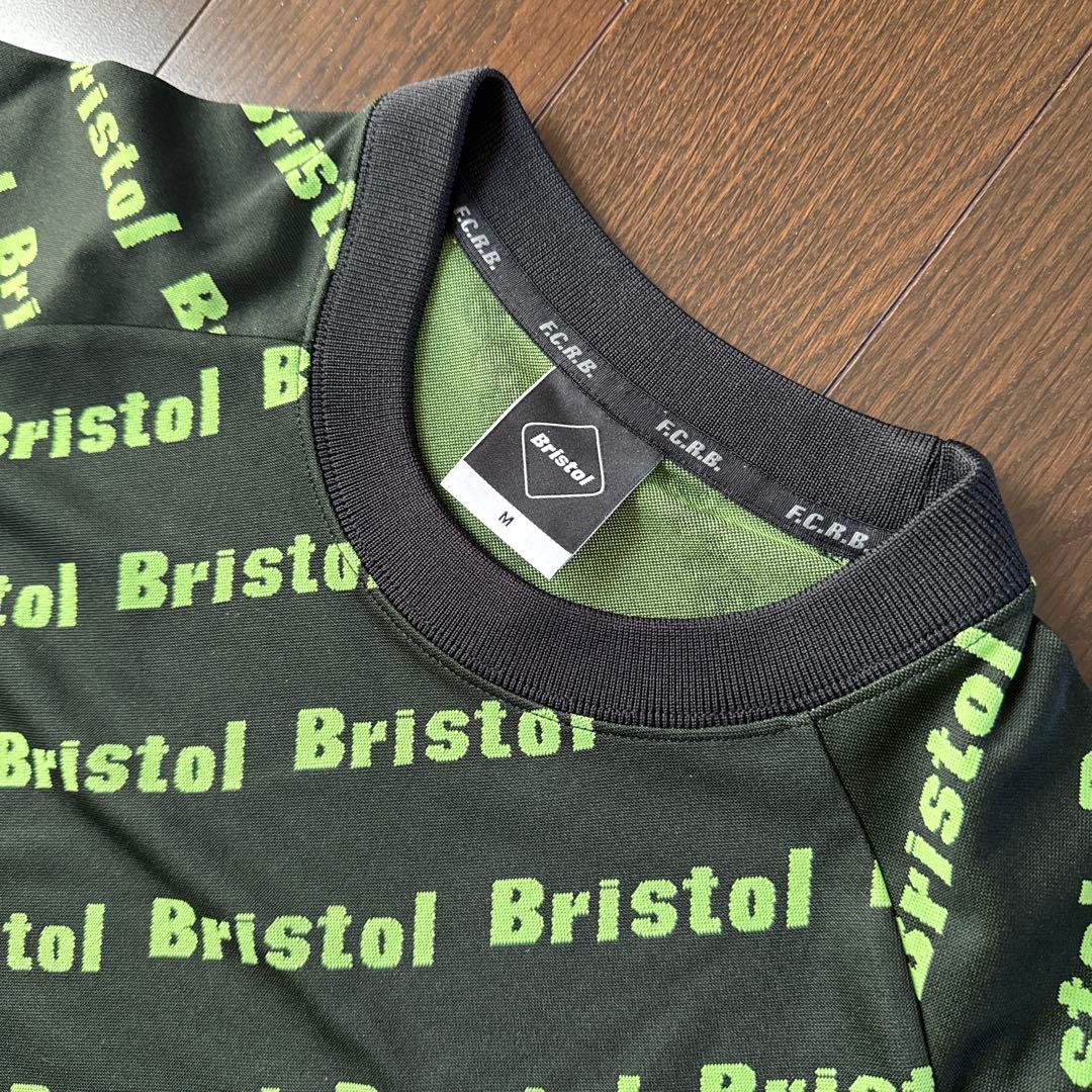 未使用 F.C.Real Bristol 長袖ロゴプリントウェア Mサイズ