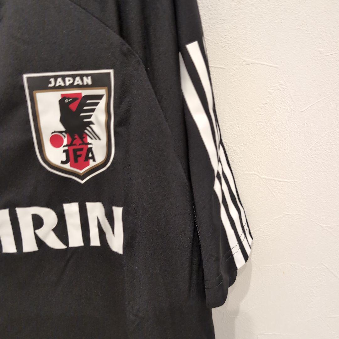 日本代表 アディダス 黒シャツ　XＬサイズ　非売品 プラクティスシャツ
