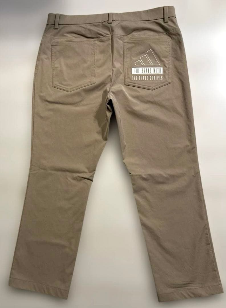 アディダスゴルフ　メンズ　ストレッチ　5ポケット　撥水　ロング　パンツ　LL
