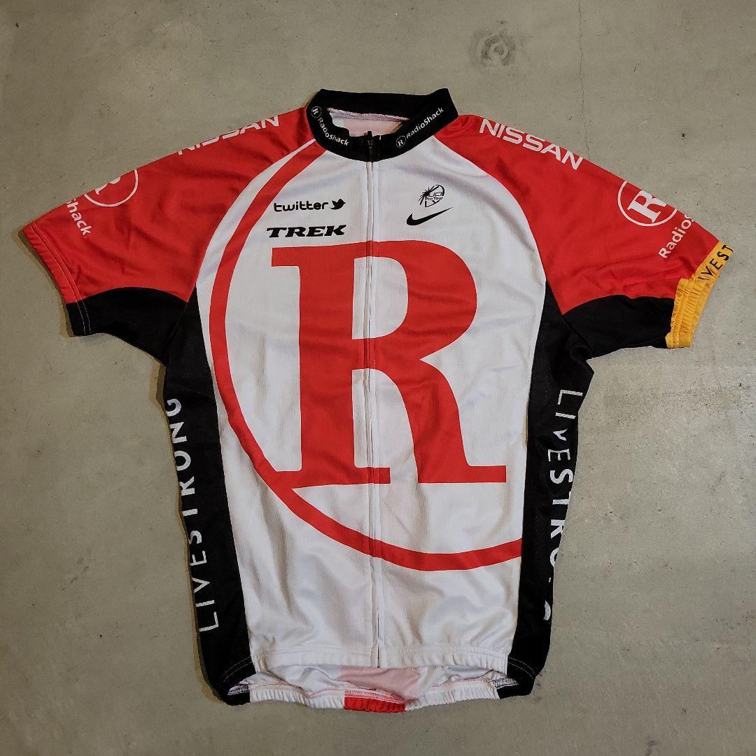 NIKE cycling shirt サイクリングシャツ スポンサー プリント