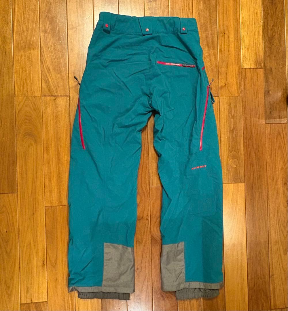 MAMMUT スノーボード・スキーパンツ ターコイズ 男性用