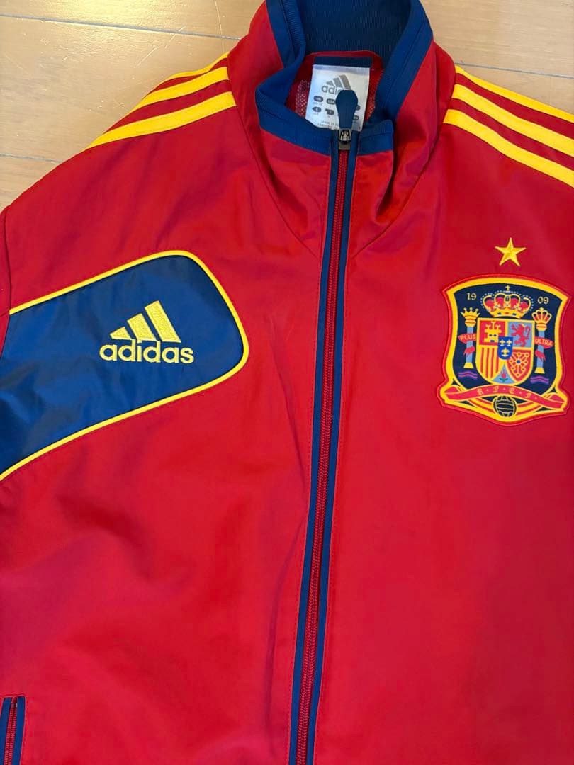adidas スペイン代表 ウインドブレーカー 上下セット