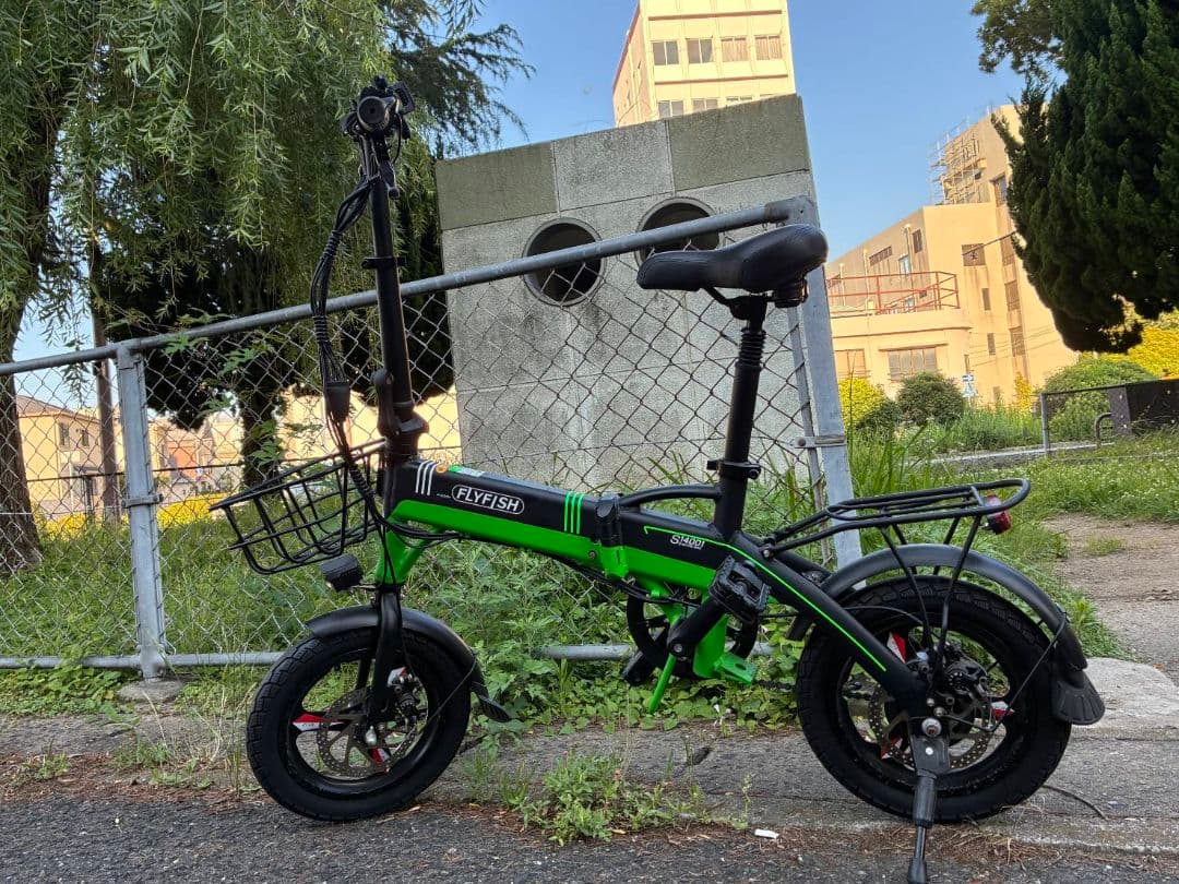 【ジャンク品】折りたたみ電動アシスト自転車
