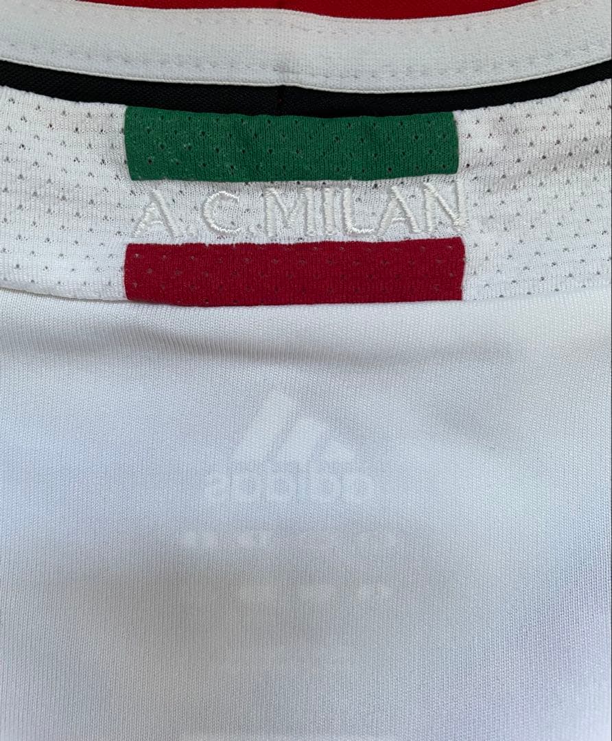 【新品】ACミラン 12-13シーズン　AWAY ユニフォーム　2XO（3XL）