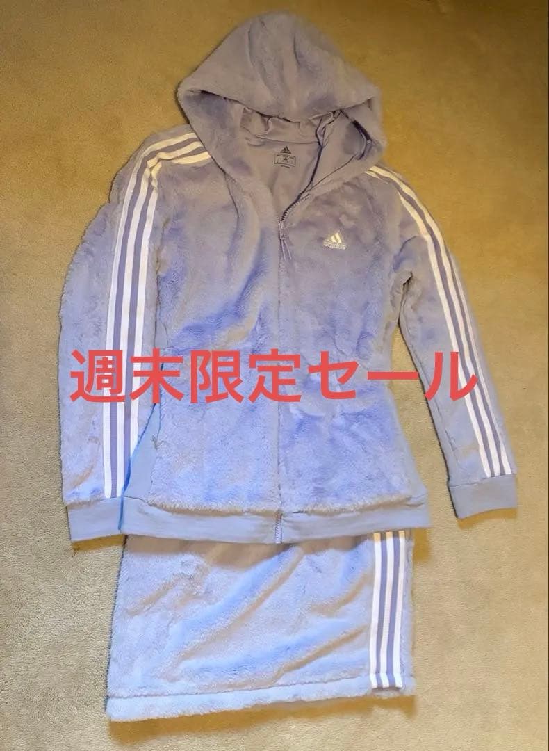 新品未使用アディダスゴルフボアフリース上下セット