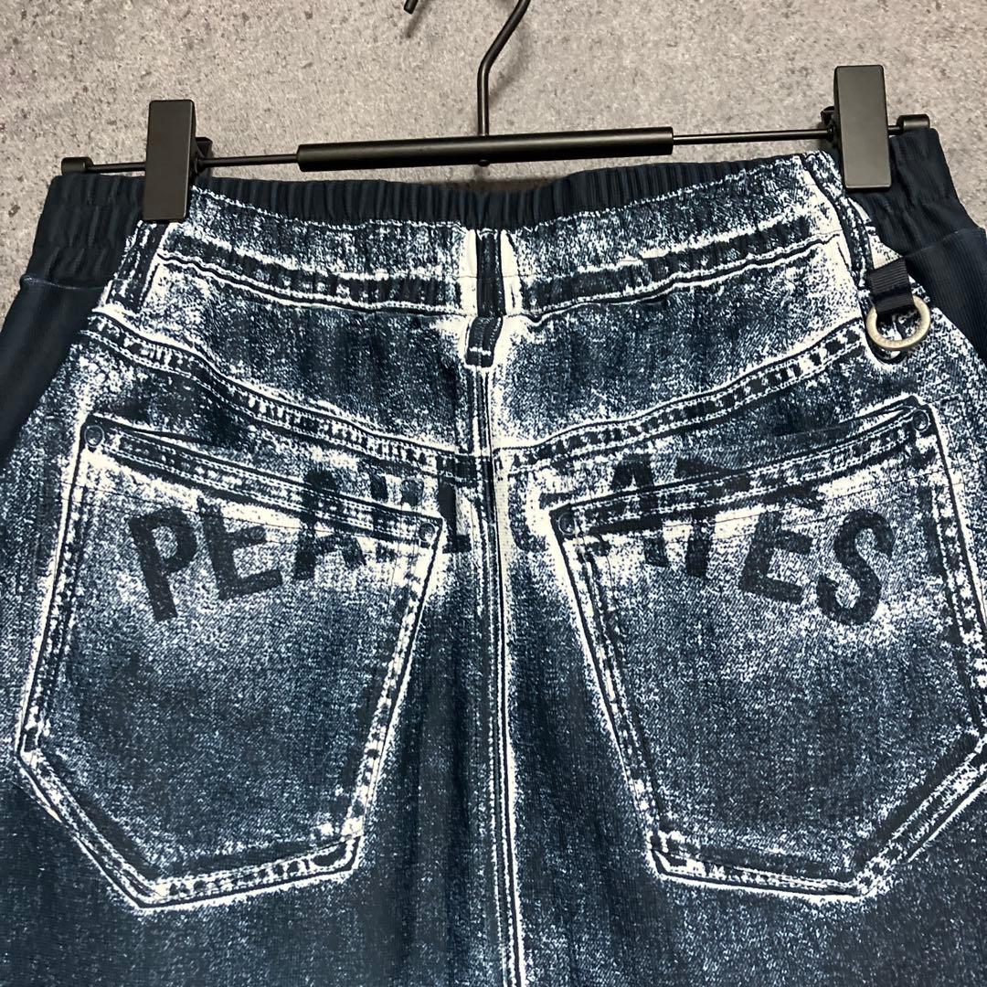 25ss パーリーゲイツ　パネルプリント　デニムスカート　1