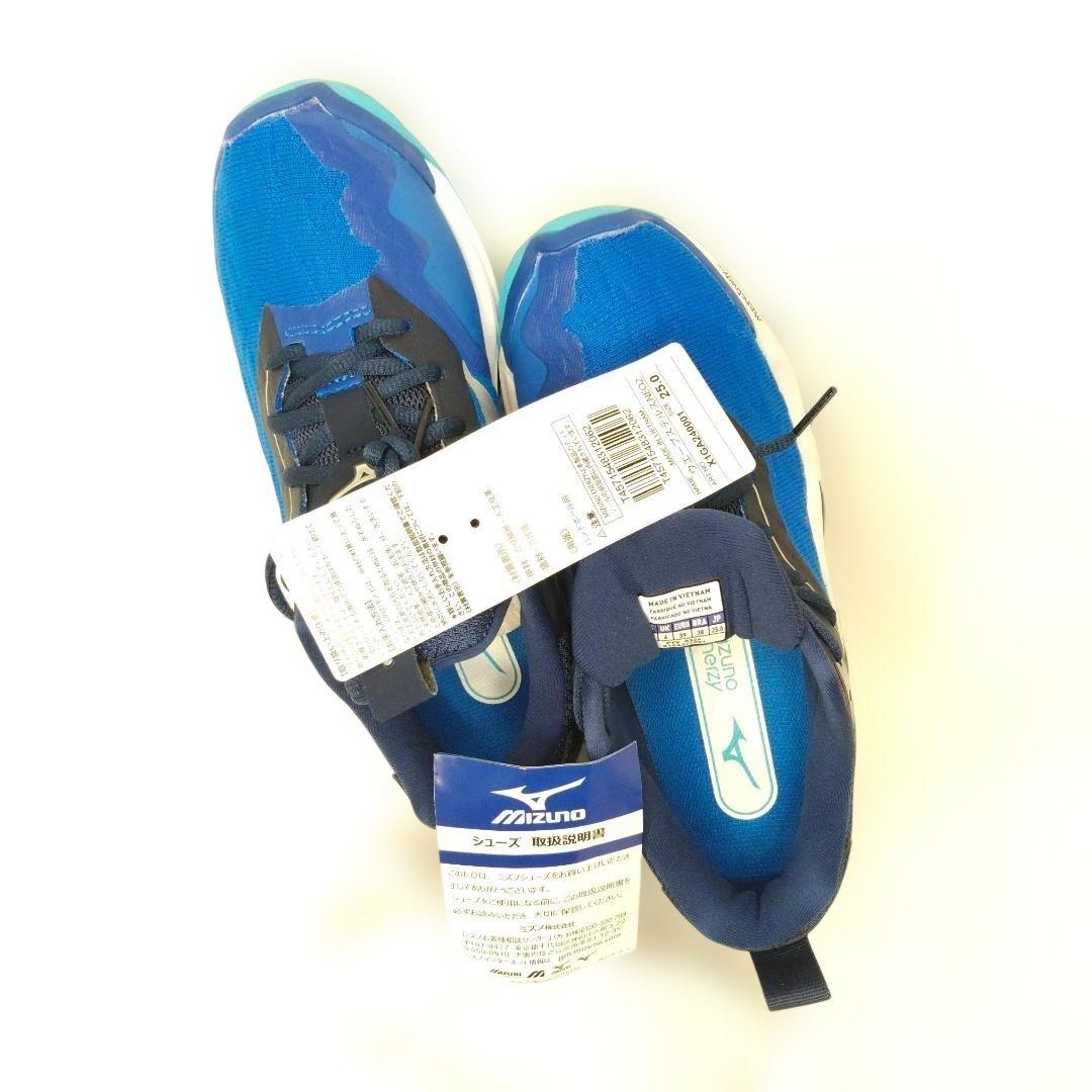 MIZUNO WE-FLY 2バレーボールシューズメンズ 25cm ブルー 新品