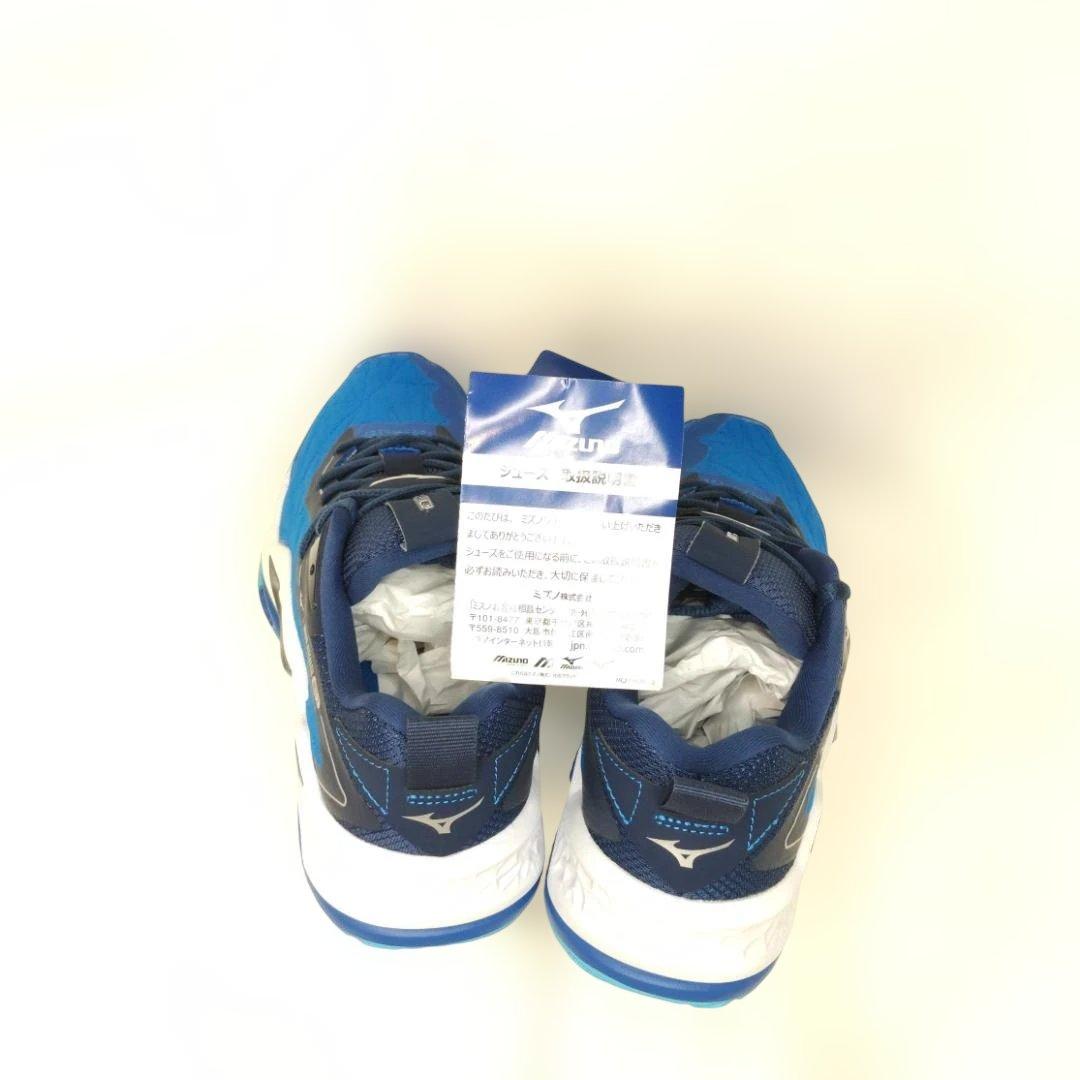 MIZUNO WE-FLY 2バレーボールシューズメンズ 25cm ブルー 新品