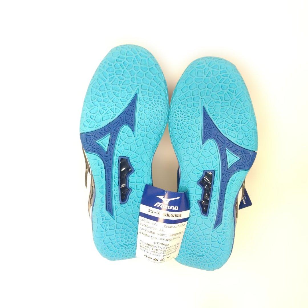 MIZUNO WE-FLY 2バレーボールシューズメンズ 25cm ブルー 新品