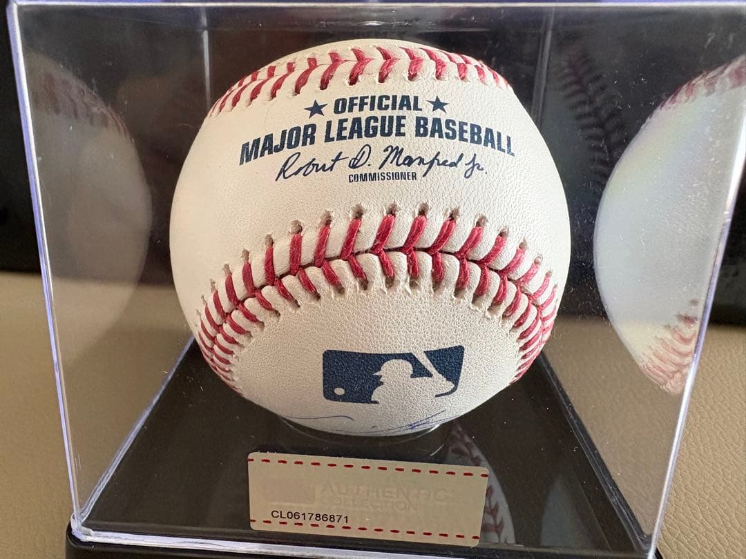 大谷翔平 山本由伸 ダブルサインボール MLB公式球 ホログラムシール有り