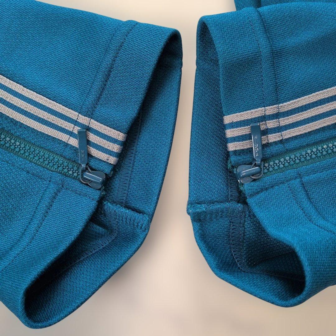 adidas AD-7P ジャージパンツ サイズ80 アクアブルー