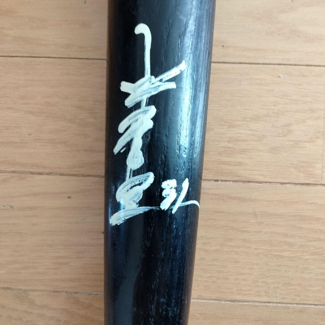 韓国プロ野球 パクジョンホ 박종호 実使用直筆サイン入りバット アジア記録