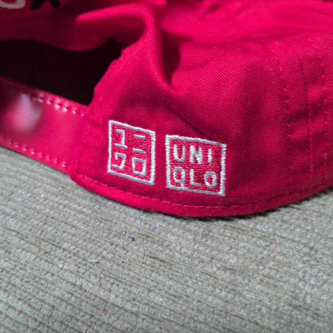 ロジャーフェデラー　キャップ レッド 新品未使用 ONE SIZE　テニス
