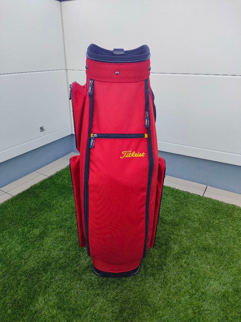 Titleist キャディバッグ レッド