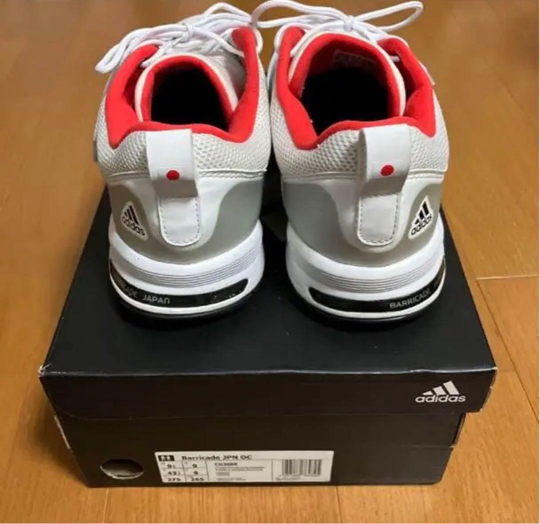 adidas テニスシューズ バリケード
