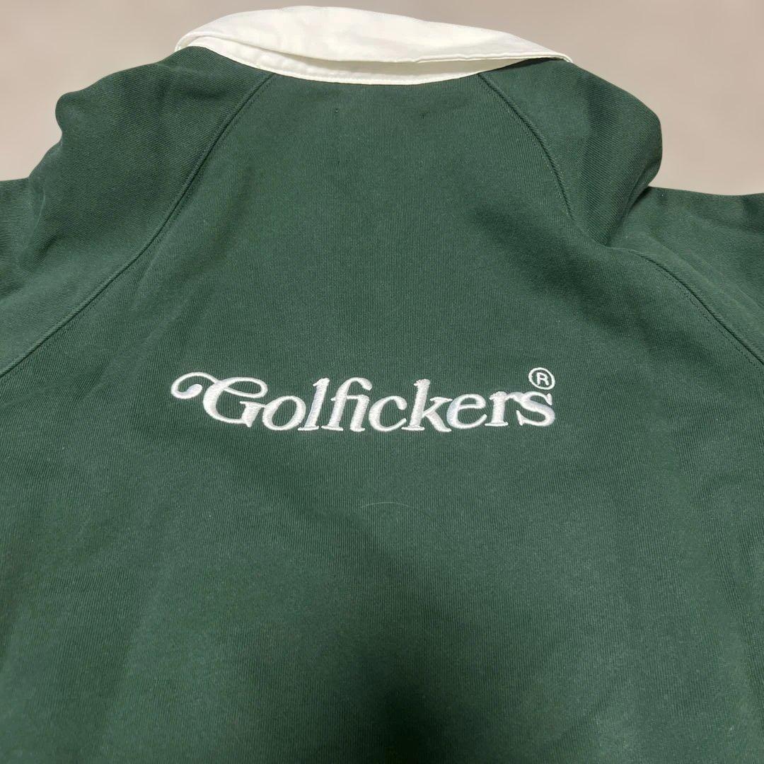 2月まで掲載　Golftickers ダークグリーン トレーナー L