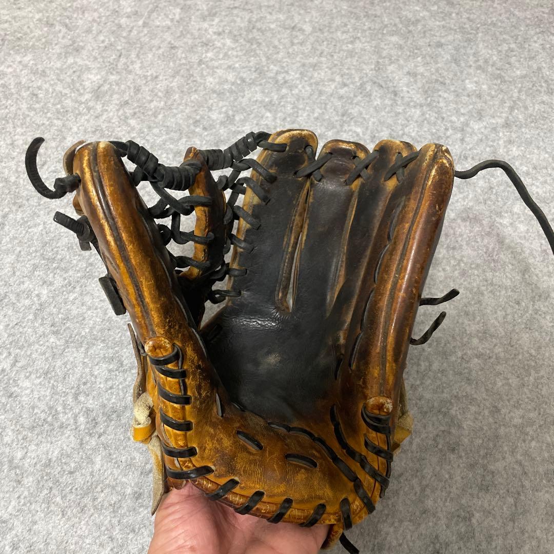 【硬式用】MIZUNO ミズノ 野球グローブ 大人用 レザー ブラウン グラブ