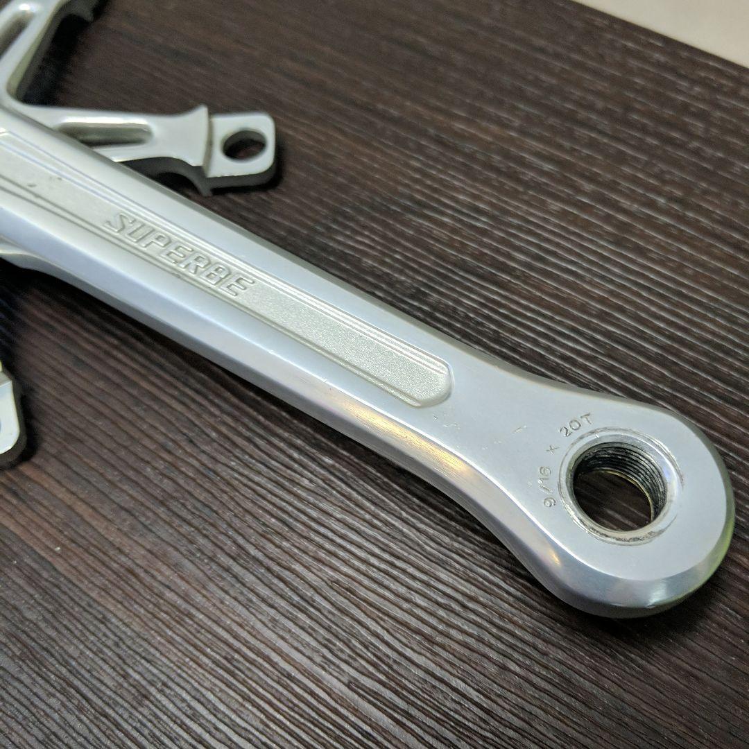 サンツアーシュパーブ。右クランクアーム 165mm