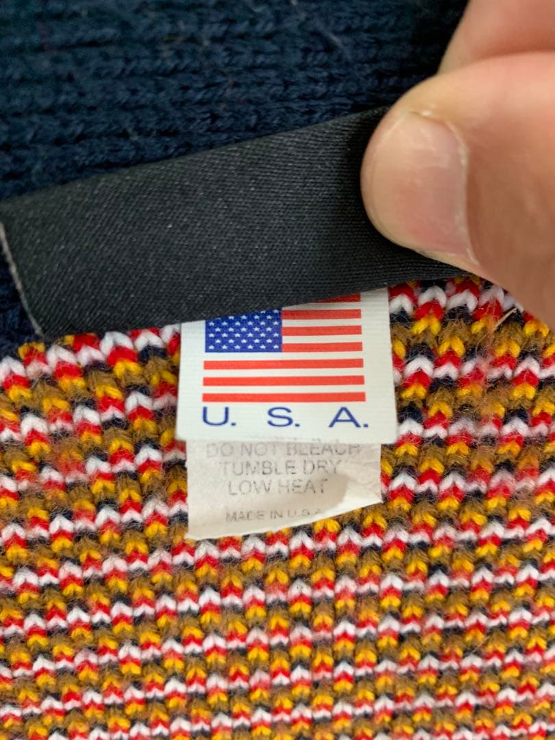 米軍放出品 USA製 USS HAWARD ブランケット