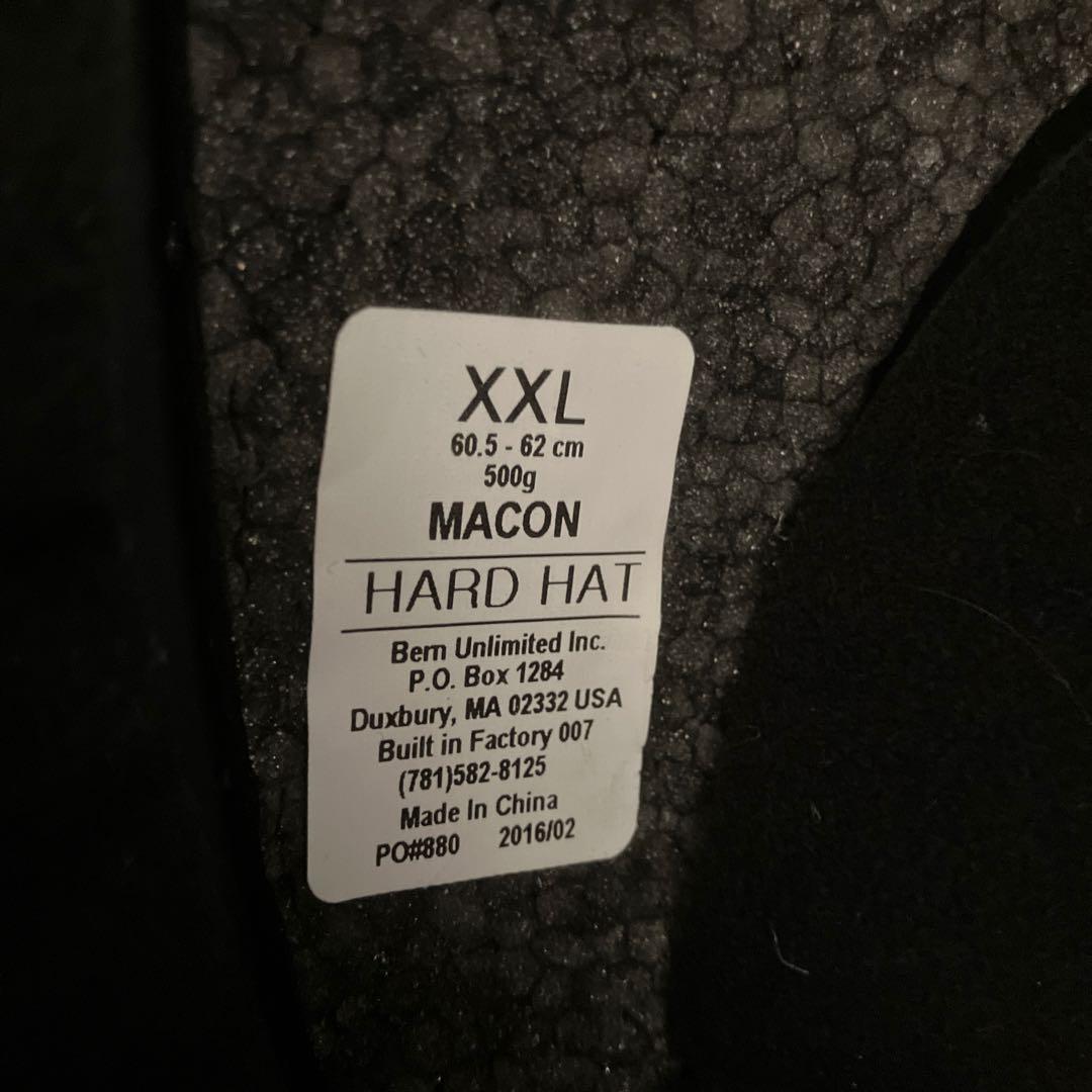 bern Macon ヘルメット XXL ブルー