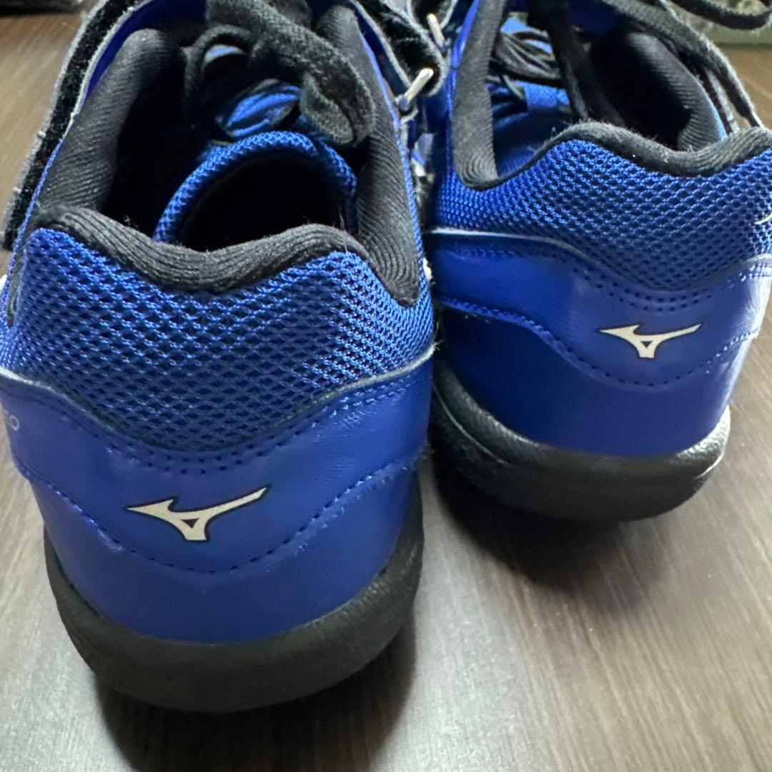 Mizuno 投擲シューズ 青 ベルクロ付き 28.0cm