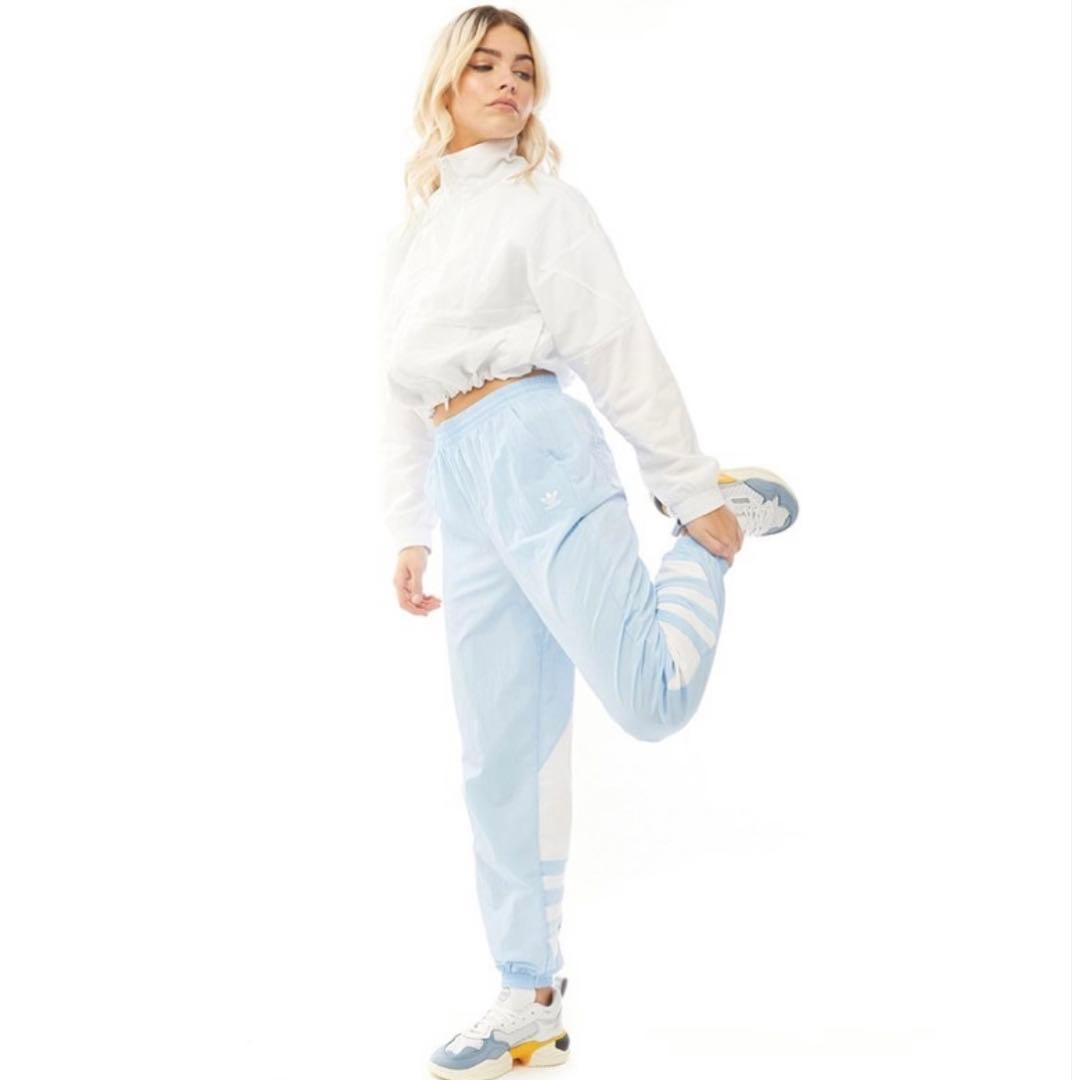 【新品・タグ付き】adidas【アディダス】ラージロゴトラックジャケット　M