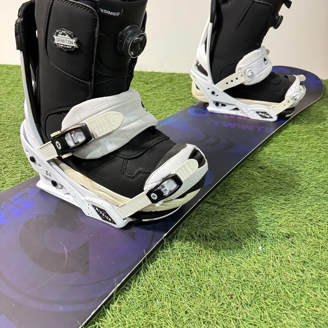 定価15万円相当★メンズ向けスノーボードセット,SCOOTER,BURTON