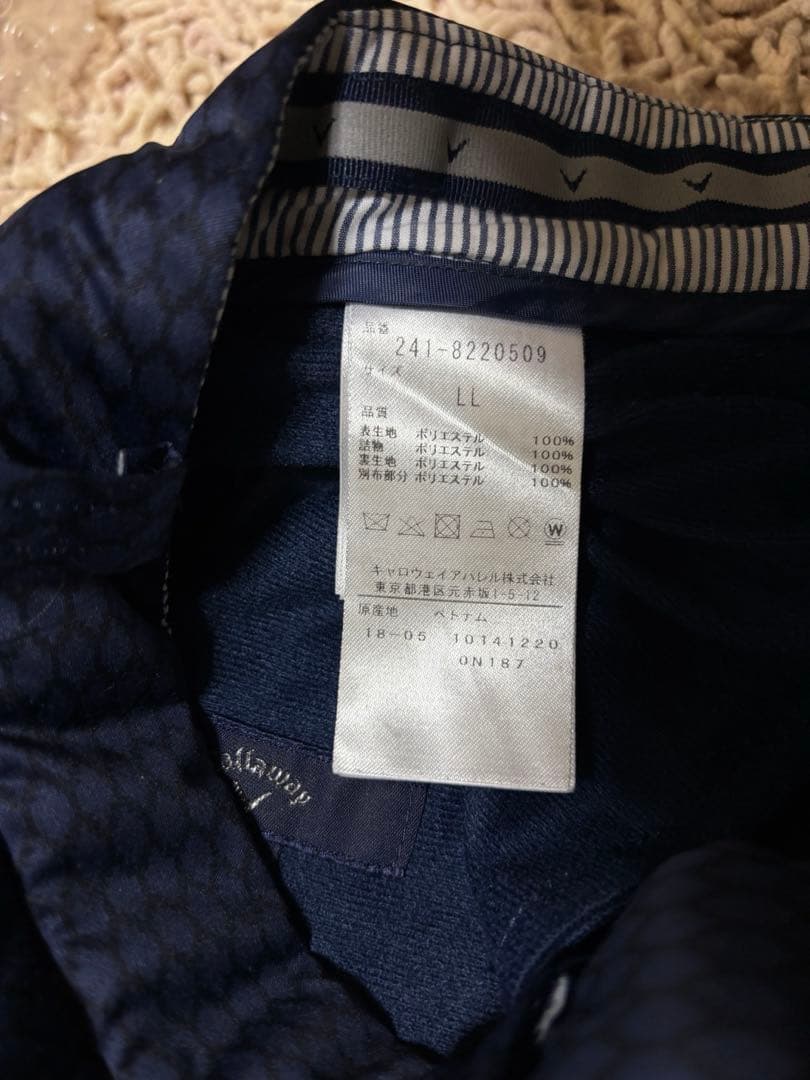 Callaway ネイビー ダウンパンツ