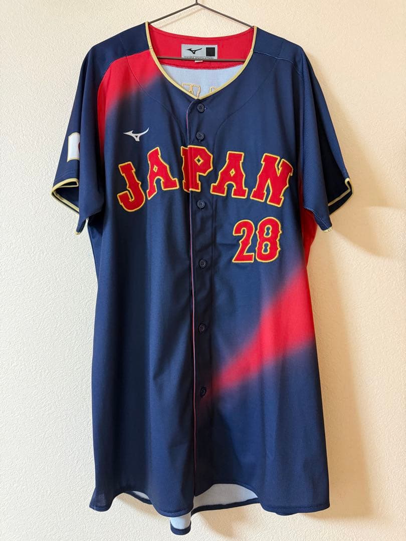 侍ジャパン 2026WBCレプリカユニフォーム(ビジター) 髙橋宏斗 XOサイズ