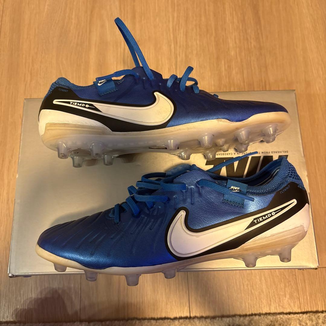 【値下げ不可】Nike Tiempo ブルー サッカーシューズ スパイク