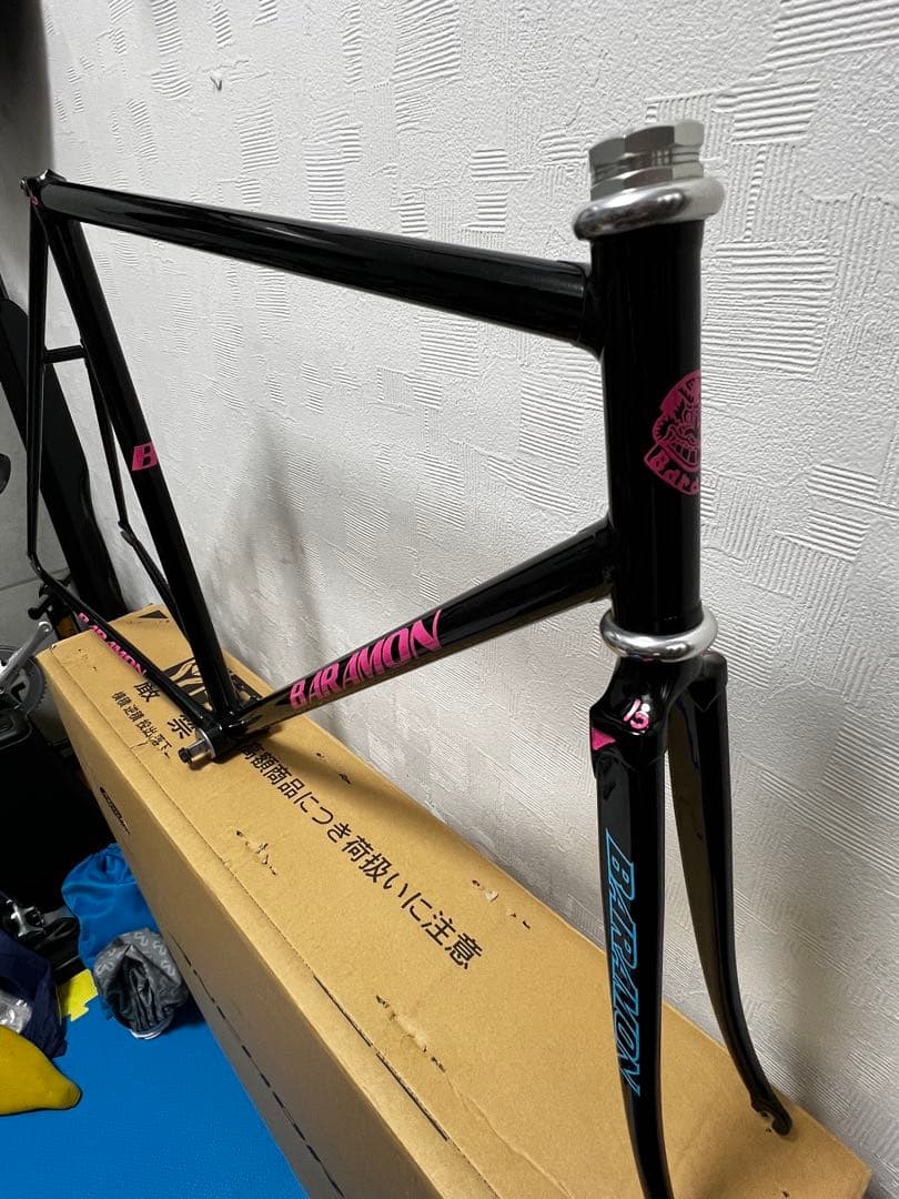 BARAMON ピスト・シングルスピードフレーム ブラック