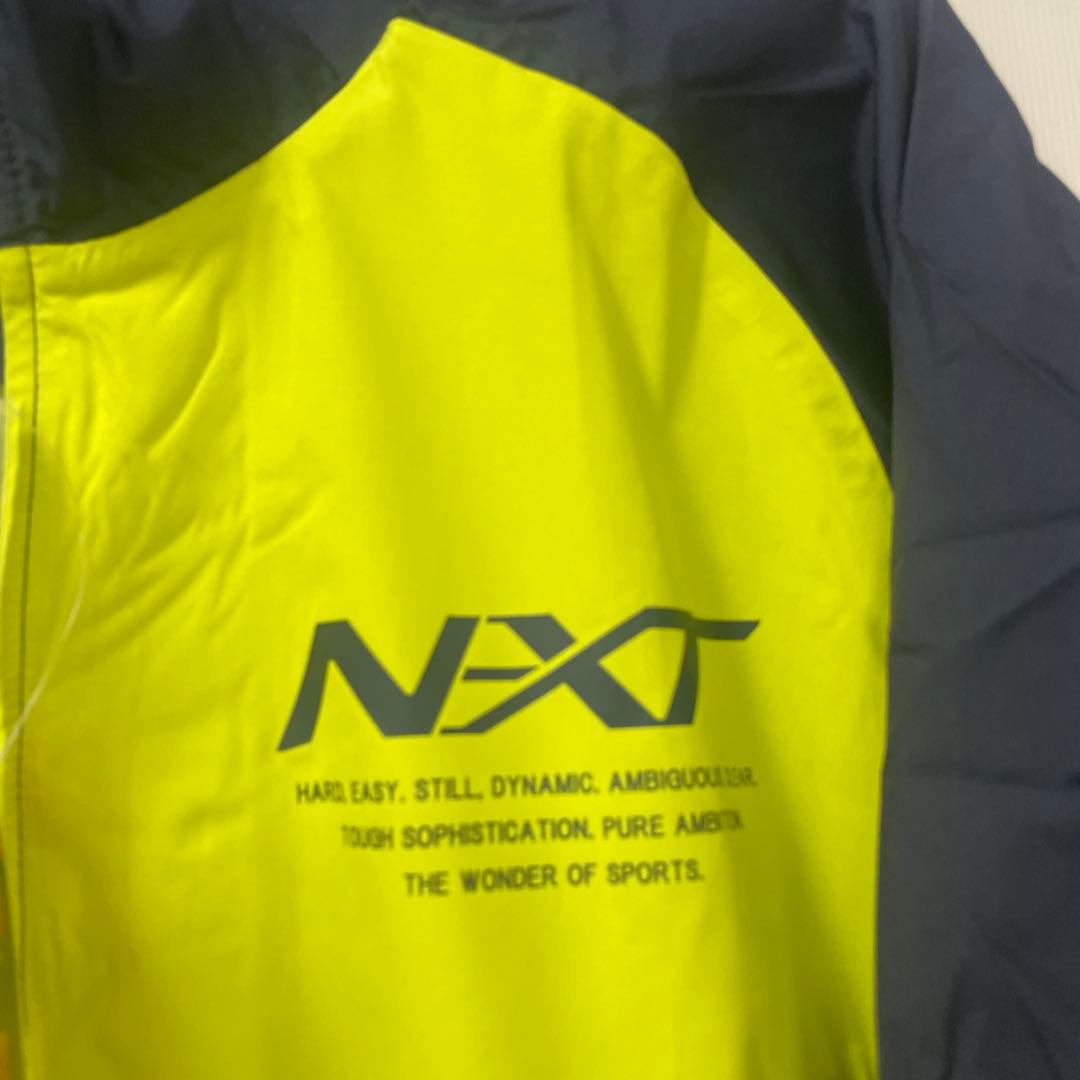 正規品 ミズノ ウィンドブレ－カ－上下セット 2XL ディ－プネイビー