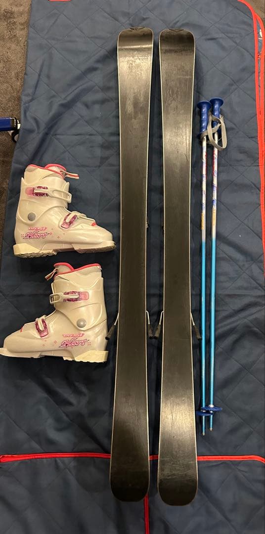 スキーセット 140 150 nishizawa ブーツ 24cm 24.5cm
