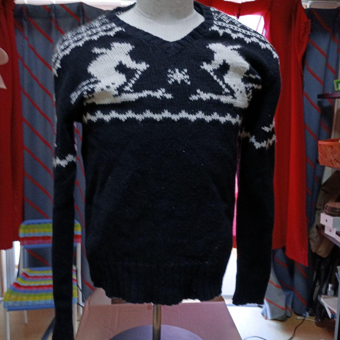 Polo Ralph Lauren スキー柄ニット M