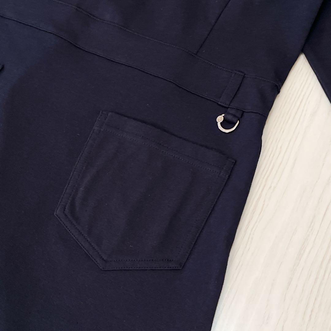 ☆Munsingwear マンシングウェア ゴルフウェア ワンピース 紺色 M