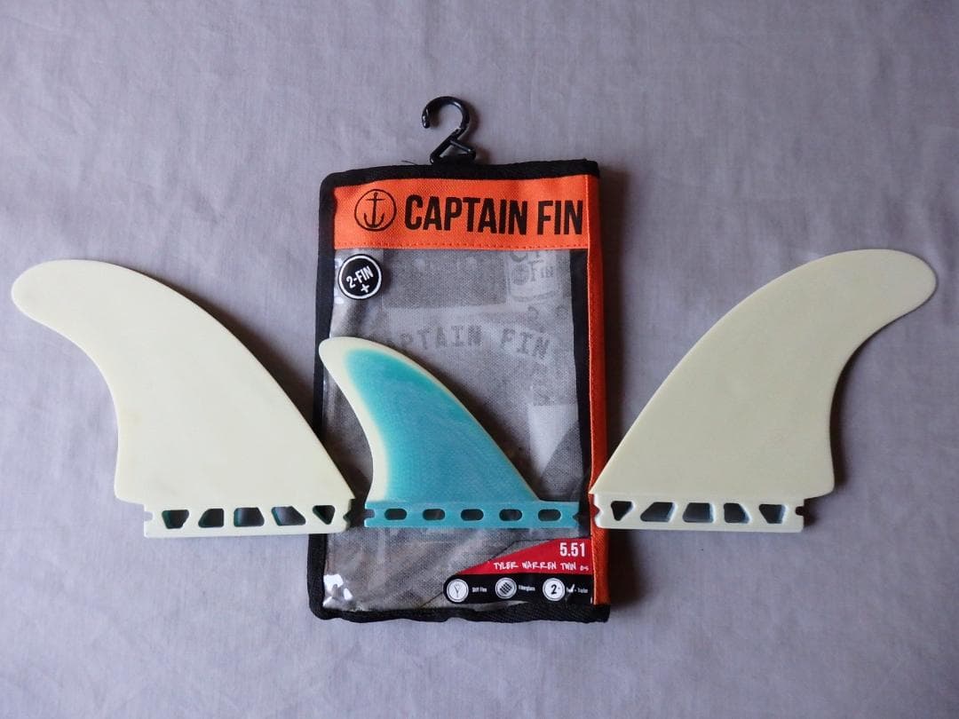新品◆CAPTAIN FIN TYLER WARREN Twin 2＋1フィン◆