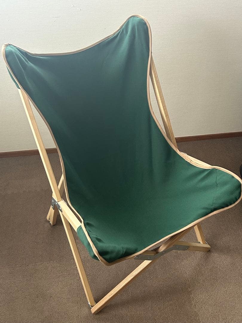 新品未開封　バイヤーオブメイン　バタフライチェア　グリーン