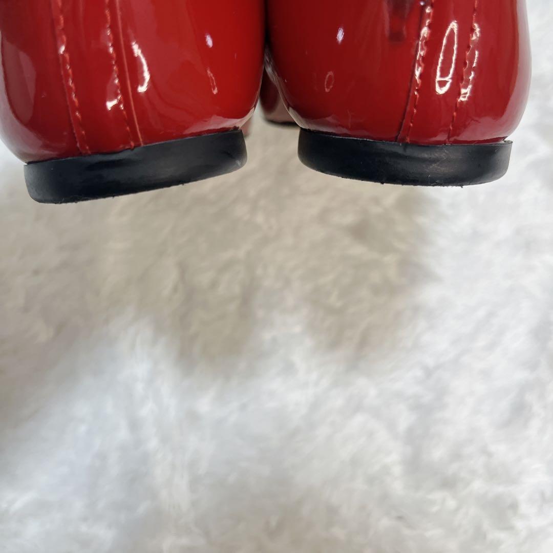 【美品】repetto レペット ブリジット バレエシューズ フラット 赤 23