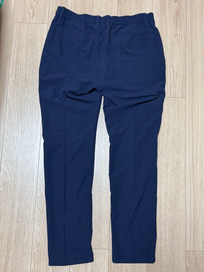 【美品】アンパスィ ネイビー ゴルフパンツ　ＬＬ