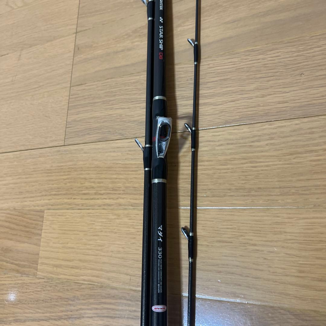 船竿 カーボン製 コルクグリップ