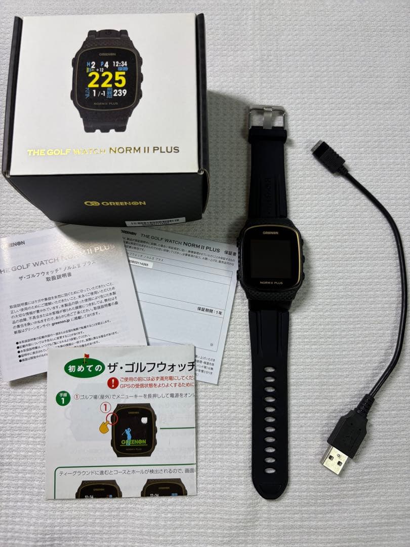 【ドン】GREENON NORM II PLUS ゴルフウォッチ