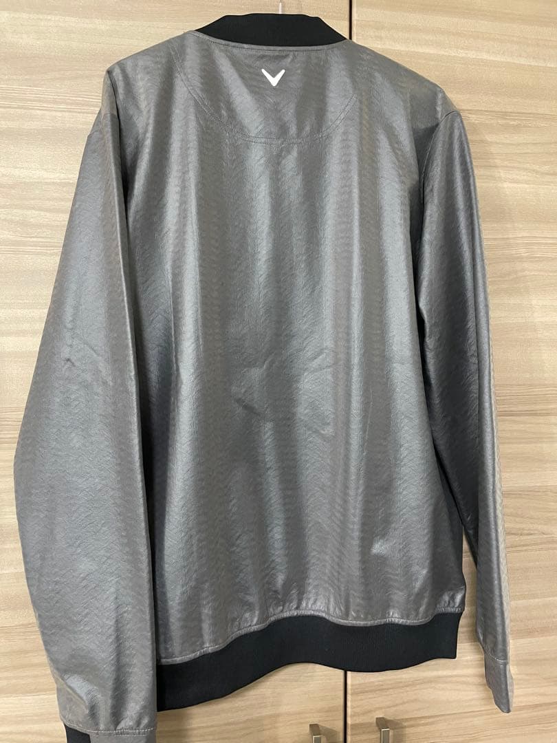 【美品】キャロウェイ ブルゾン LL XL 防風 ストレッチ ゴルフウェア