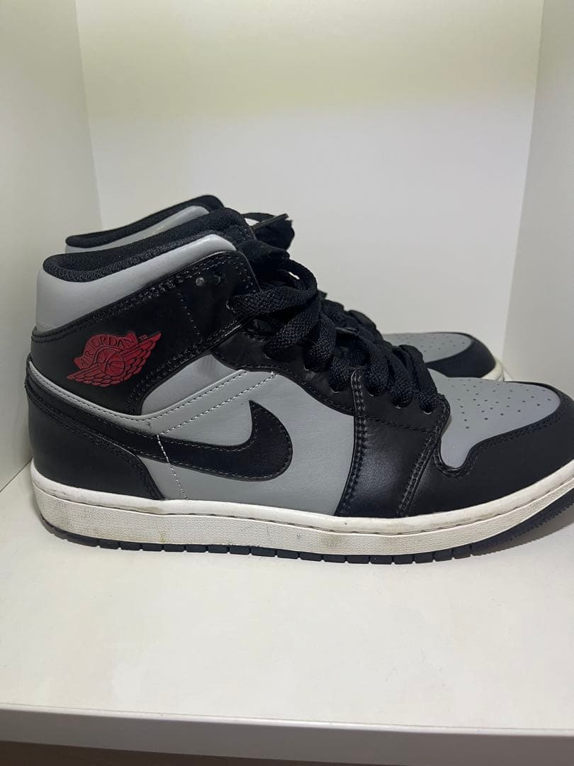 Air Jordan 1 ハイカット スニーカー ブラック/グレー