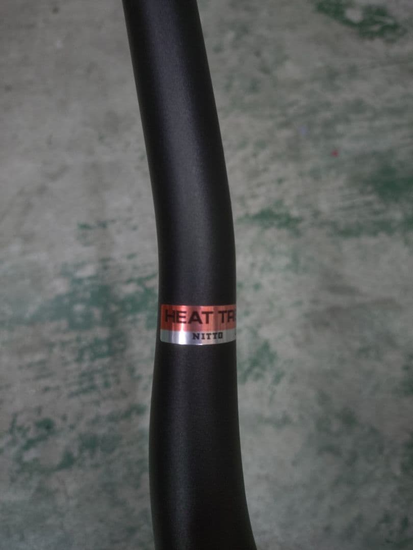 NITTO ブラック バーハンドル 自転車